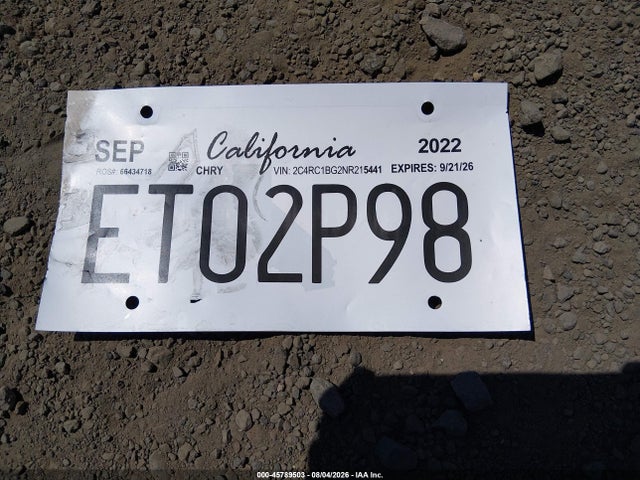 Chrysler Pacifica Touring L 2022 2C4RC1BG2NR215441 Image 11