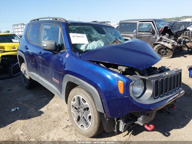Продаж на аукціоні авто 2017 Jeep Renegade Trailhawk, vin: ZACCJBCB7HPE87352, номер лоту: 45789547