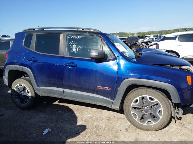 Aukcja sprzedaży 2017 Jeep Renegade Trailhawk, vin: ZACCJBCB7HPE87352, numer aukcji: 45789547