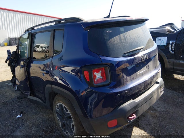 Aukcja sprzedaży 2017 Jeep Renegade Trailhawk, vin: ZACCJBCB7HPE87352, numer aukcji: 45789547