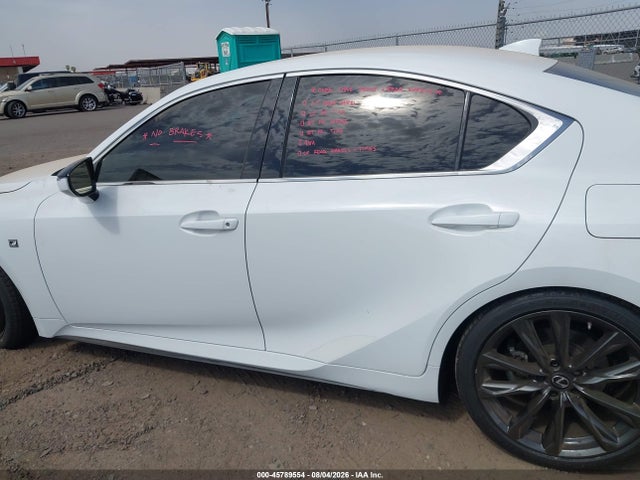 45789554 :رقم المزاد ، JTHGZ1B28M5040665 vin ، 2021 Lexus Is 350 F Sport مزاد بيع
