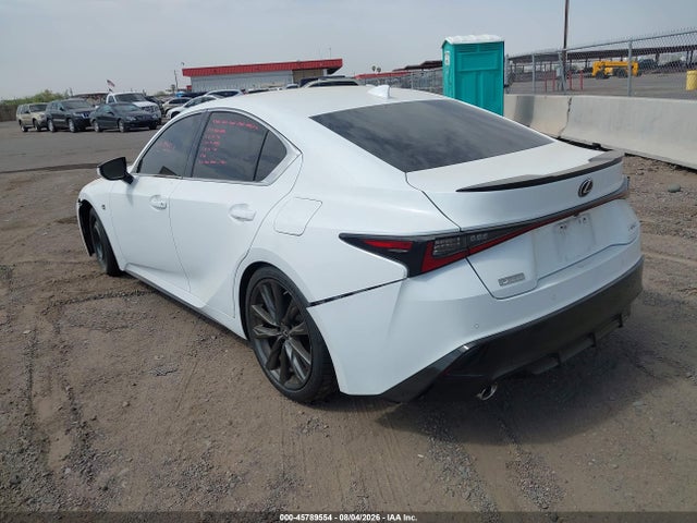 45789554 :رقم المزاد ، JTHGZ1B28M5040665 vin ، 2021 Lexus Is 350 F Sport مزاد بيع