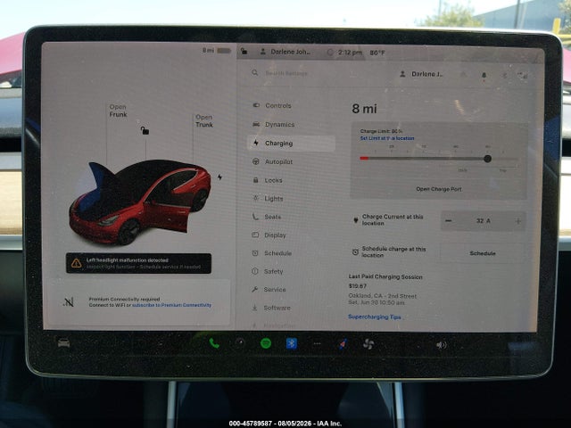 Tesla Model 3 Long Range/mid Range/standard Range/standard Range Plus 2019 5YJ3E1EA9KF299076 Image 16