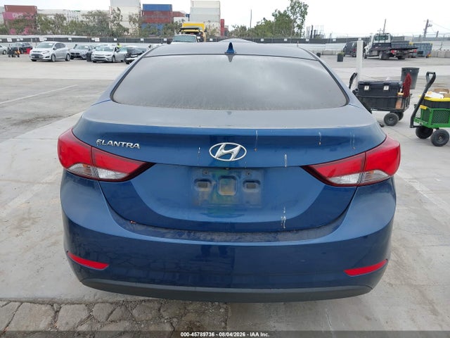 Продажа на аукционе авто 2016 Hyundai Elantra Value Edition, vin: KMHDH4AE5GU491207, номер лота: 45789736