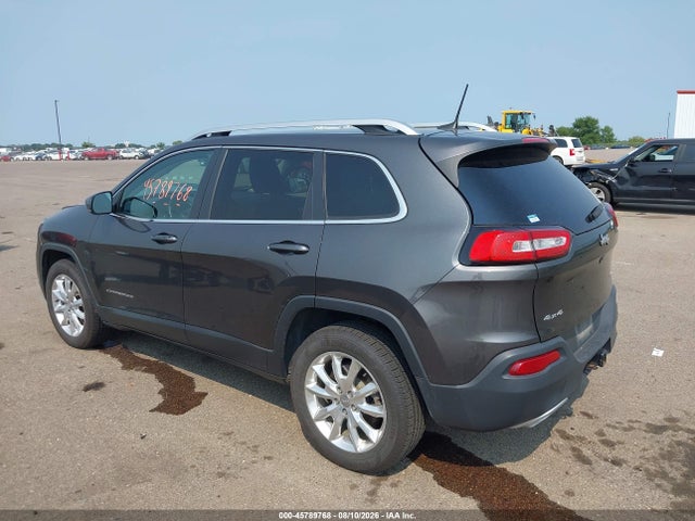 Aukcja sprzedaży 2017 Jeep Cherokee Limited, vin: 1C4PJMDS6HW546292, numer aukcji: 45789768