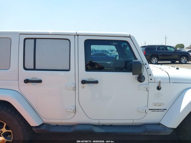 2015 Jeep Wrangler Unlimited Sahara მანქანა იყიდება აუქციონზე, vin: 1C4BJWEG2FL613064, აუქციონის ნომერი: 45789773