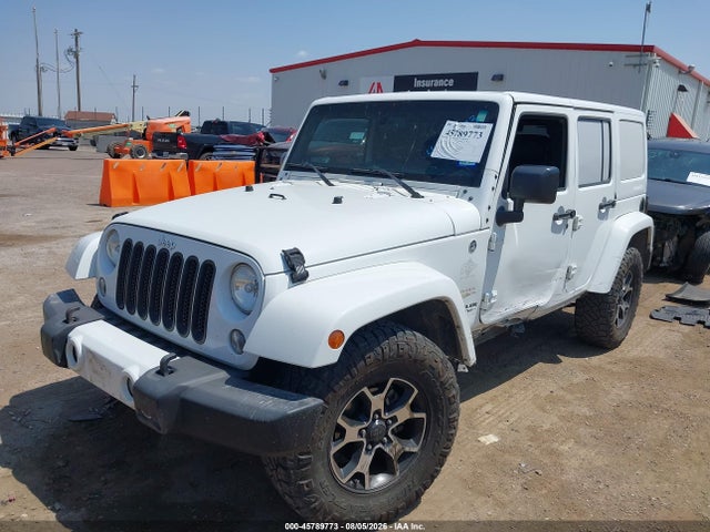 2015 Jeep Wrangler Unlimited Sahara მანქანა იყიდება აუქციონზე, vin: 1C4BJWEG2FL613064, აუქციონის ნომერი: 45789773