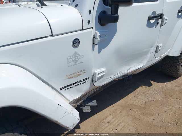 2015 Jeep Wrangler Unlimited Sahara მანქანა იყიდება აუქციონზე, vin: 1C4BJWEG2FL613064, აუქციონის ნომერი: 45789773