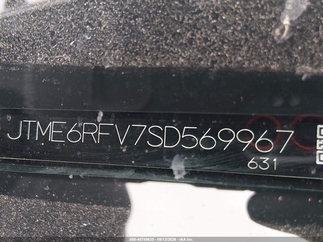 45789820 :رقم المزاد ، JTME6RFV7SD569967 vin ، 2025 Toyota Rav4 Hybrid Xse مزاد بيع