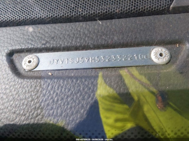 45789825 :رقم المزاد ، YV1SJ59H532332210 vin ، 2003 Volvo V70 2.5l Turbo مزاد بيع