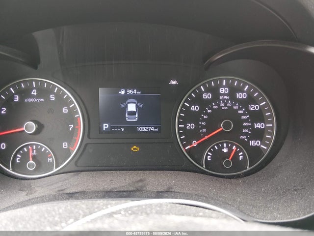 Aukcja sprzedaży 2019 Kia Optima Lx, vin: 5XXGT4L30KG317393, numer aukcji: 45789875