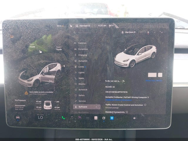 Tesla Model 3 Rear-wheel Drive 2023 5YJ3E1EA3PF517570 Image 18