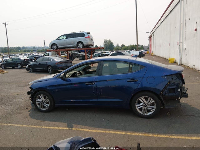 2020 Hyundai Elantra Sel მანქანა იყიდება აუქციონზე, vin: 5NPD84LF9LH621505, აუქციონის ნომერი: 45789934