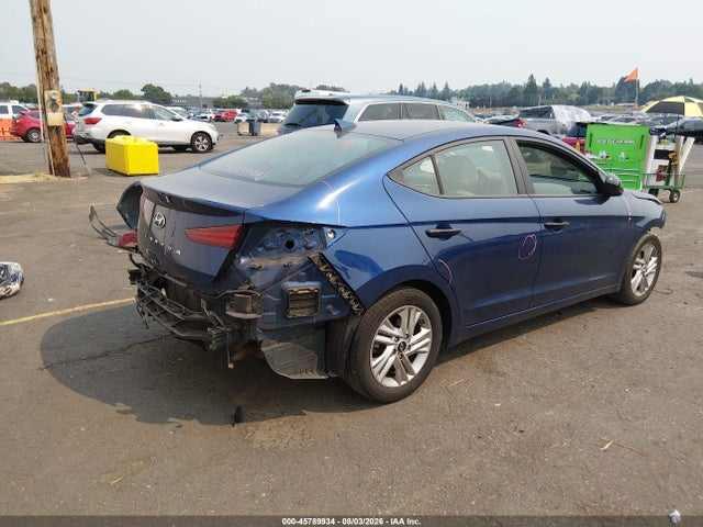 2020 Hyundai Elantra Sel მანქანა იყიდება აუქციონზე, vin: 5NPD84LF9LH621505, აუქციონის ნომერი: 45789934