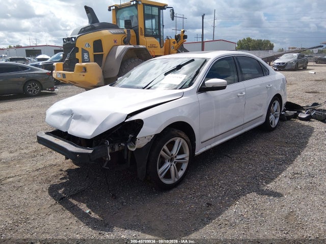 45789936 :رقم المزاد ، 1VWCN7A38DC030364 vin ، 2013 Volkswagen Passat 2.0l Tdi Sel Premium مزاد بيع