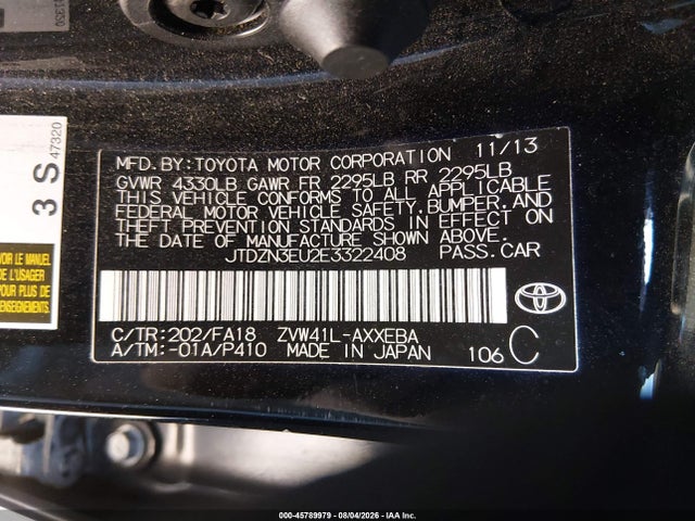 Toyota Prius V Three 2014 JTDZN3EU2E3322408 Image 9