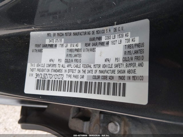Scion IA 2016 3MYDLBZV7GY101072 Image 9
