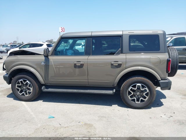 45789998 :رقم المزاد ، 1FMDE8BHXSLA77184 vin ، 2025 Ford Bronco Outer Banks مزاد بيع