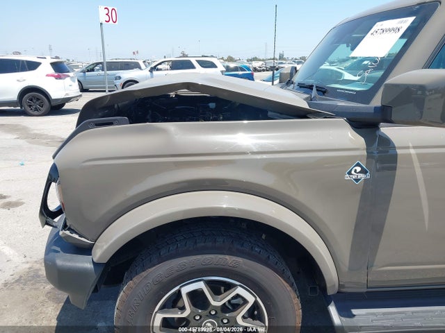 45789998 :رقم المزاد ، 1FMDE8BHXSLA77184 vin ، 2025 Ford Bronco Outer Banks مزاد بيع