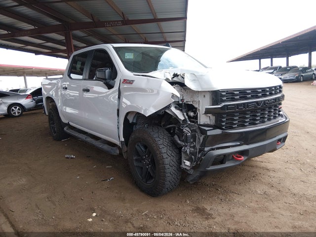 Chevrolet Silverado 1500 4wd Short Bed Custom Trail Boss 2021 1GCPYCEF6MZ238605 головне зображення