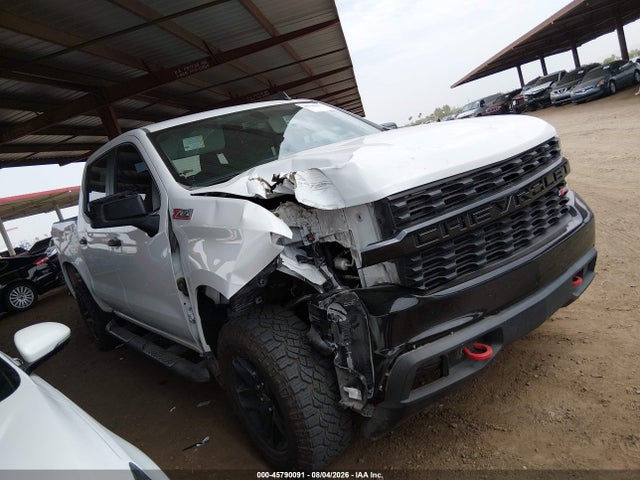 Aukcja sprzedaży 2021 Chevrolet Silverado 1500 4wd  Short Bed Custom Trail Boss, vin: 1GCPYCEF6MZ238605, numer aukcji: 45790091