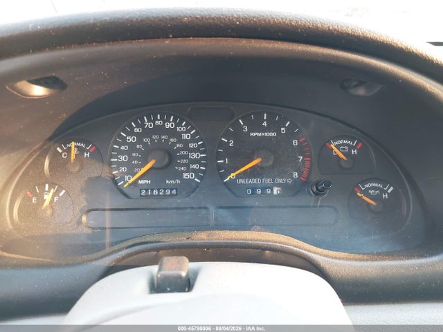 45790096 :رقم المزاد ، 1FAFP42X0WF183967 vin ، 1998 Ford Mustang Gt مزاد بيع