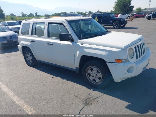 2008 Jeep Patriot Sport მანქანა იყიდება აუქციონზე, vin: 1J8FT28018D722060, აუქციონის ნომერი: 45790165