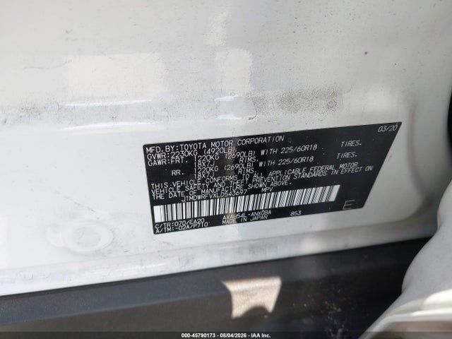 JTMDWRFVXLD543697 Toyota Rav4 Hybrid Limited