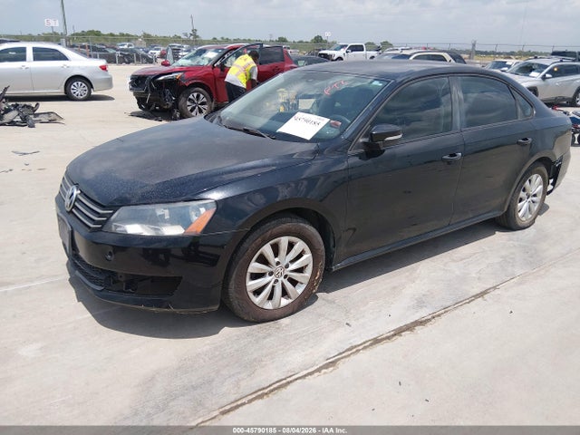 45790185 :رقم المزاد ، 1VWAP7A35DC020392 vin ، 2013 Volkswagen Passat 2.5l S مزاد بيع
