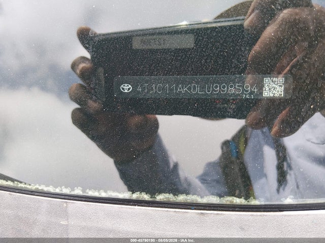Toyota CAMRY LE 2020 4T1C11AK0LU998594 Image 9