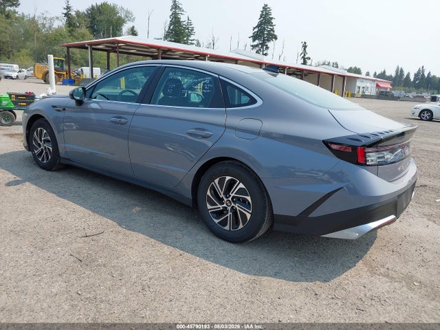 KMHL24JJ1TA175597 Hyundai Sonata Hybrid Blue