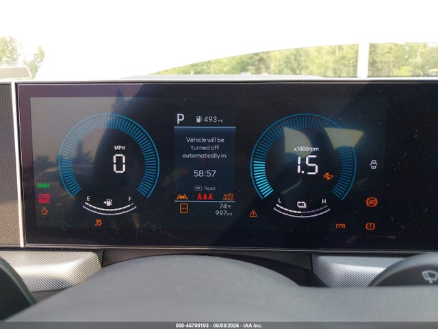 KMHL24JJ1TA175597 Hyundai Sonata Hybrid Blue