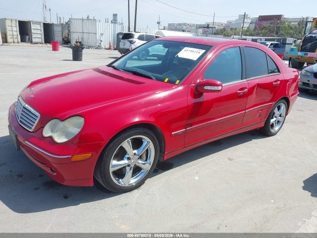 45790218 :رقم المزاد ، WDBRF40J04A636373 vin ، 2004 Mercedes-benz C 230 Kompressor Sport/sport مزاد بيع