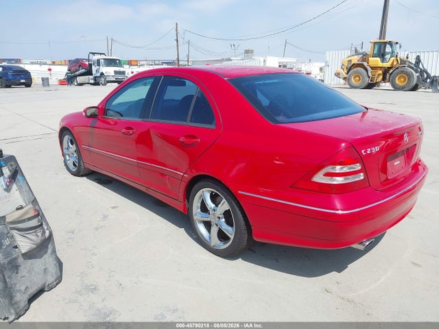 45790218 :رقم المزاد ، WDBRF40J04A636373 vin ، 2004 Mercedes-benz C 230 Kompressor Sport/sport مزاد بيع