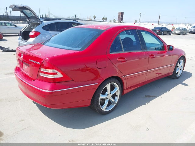 45790218 :رقم المزاد ، WDBRF40J04A636373 vin ، 2004 Mercedes-benz C 230 Kompressor Sport/sport مزاد بيع