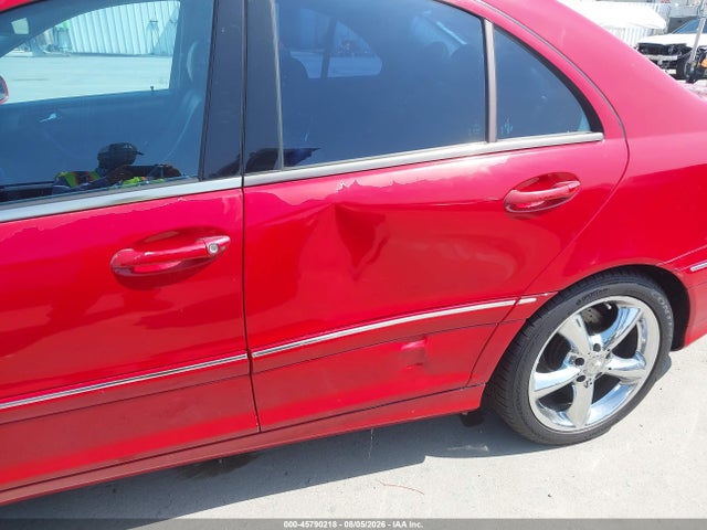 45790218 :رقم المزاد ، WDBRF40J04A636373 vin ، 2004 Mercedes-benz C 230 Kompressor Sport/sport مزاد بيع