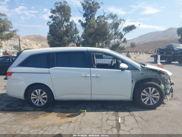 45790226 :رقم المزاد ، 5FNRL5H68FB120076 vin ، 2015 Honda Odyssey Ex-l مزاد بيع