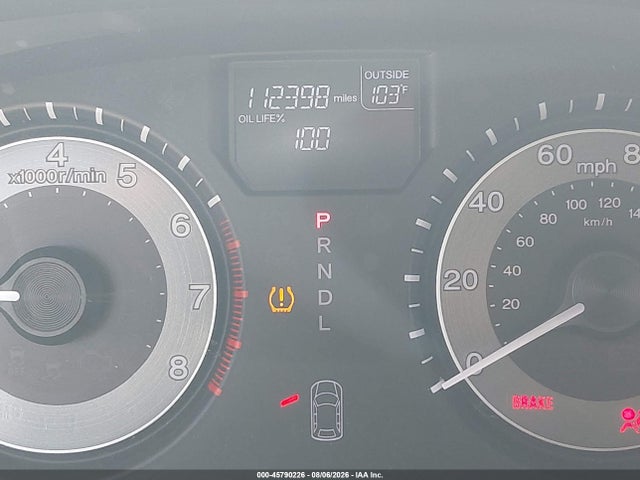 45790226 :رقم المزاد ، 5FNRL5H68FB120076 vin ، 2015 Honda Odyssey Ex-l مزاد بيع