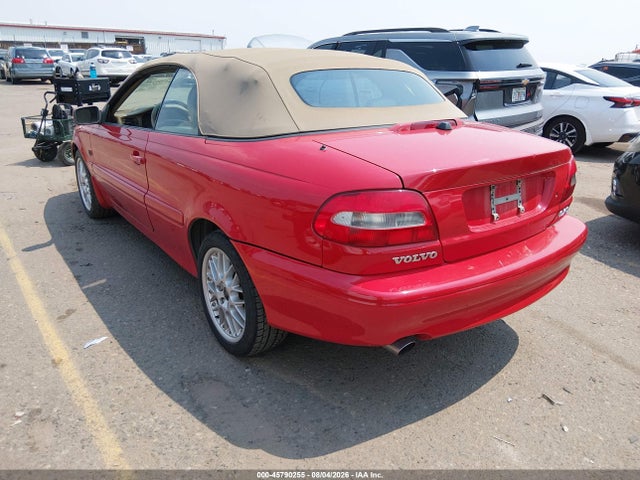 45790255 :رقم المزاد ، YV1NC53D41J019519 vin ، 2001 Volvo C70 Ht مزاد بيع