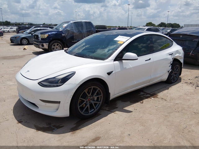 45790269 :رقم المزاد ، 5YJ3E1EB4NF115692 vin ، 2022 Tesla Model 3 Long Range Dual Motor All-wheel Drive مزاد بيع