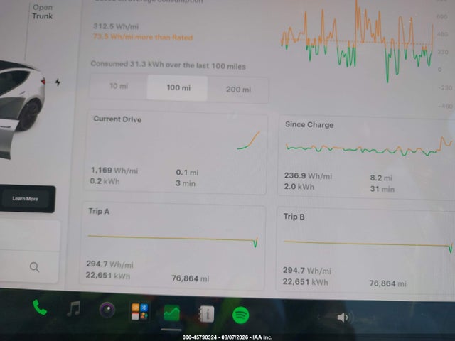 45790324 :رقم المزاد ، 5YJYGDEE3LF055798 vin ، 2020 Tesla Model Y Long Range Dual Motor All-wheel Drive مزاد بيع