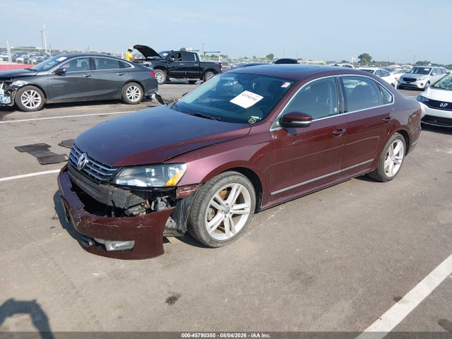2014 Volkswagen Passat 1.8t Sel Premium მანქანა იყიდება აუქციონზე, vin: 1VWCT7A36EC044996, აუქციონის ნომერი: 45790350