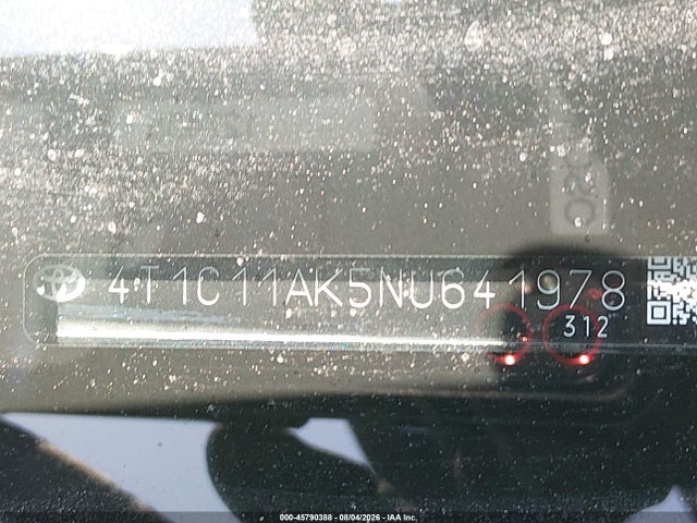 Toyota CAMRY LE 2022 4T1C11AK5NU641978 Image 9