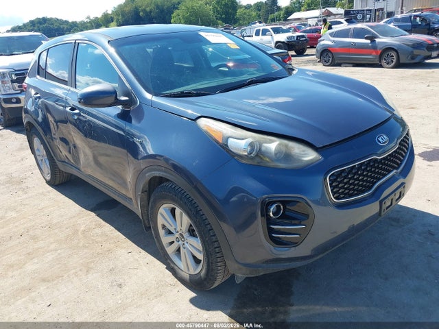 2017 Kia Sportage Lx მანქანა იყიდება აუქციონზე, vin: KNDPMCAC0H7262732, აუქციონის ნომერი: 45790447