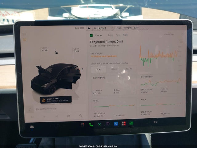 7SAYGDEE4PA126545 Tesla Model Y Awd/long Range Dual Motor All-wheel Drive