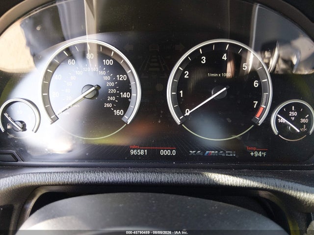45790489 :رقم المزاد ، 5UXXW7C50J0W64635 vin ، 2018 Bmw X4 M40i مزاد بيع