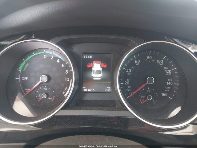 45790493 :رقم المزاد ، 3VW637AJXFM307454 vin ، 2015 Volkswagen Jetta Hybrid Sel Premium مزاد بيع