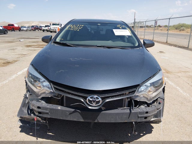 2016 Toyota Corolla L მანქანა იყიდება აუქციონზე, vin: 5YFBURHE5GP395634, აუქციონის ნომერი: 45790537