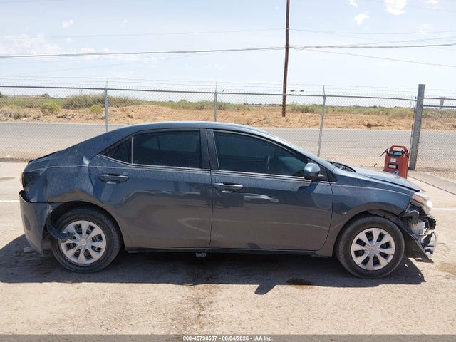 2016 Toyota Corolla L მანქანა იყიდება აუქციონზე, vin: 5YFBURHE5GP395634, აუქციონის ნომერი: 45790537