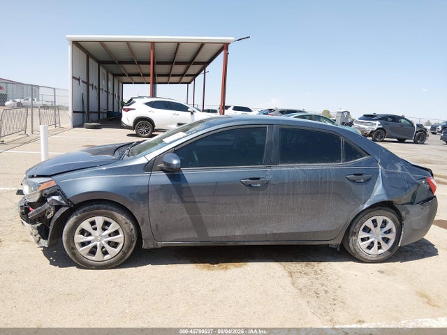 2016 Toyota Corolla L მანქანა იყიდება აუქციონზე, vin: 5YFBURHE5GP395634, აუქციონის ნომერი: 45790537
